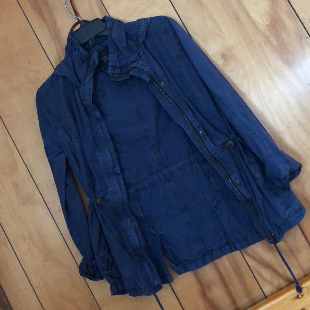 Navy Blue Utility Jacket